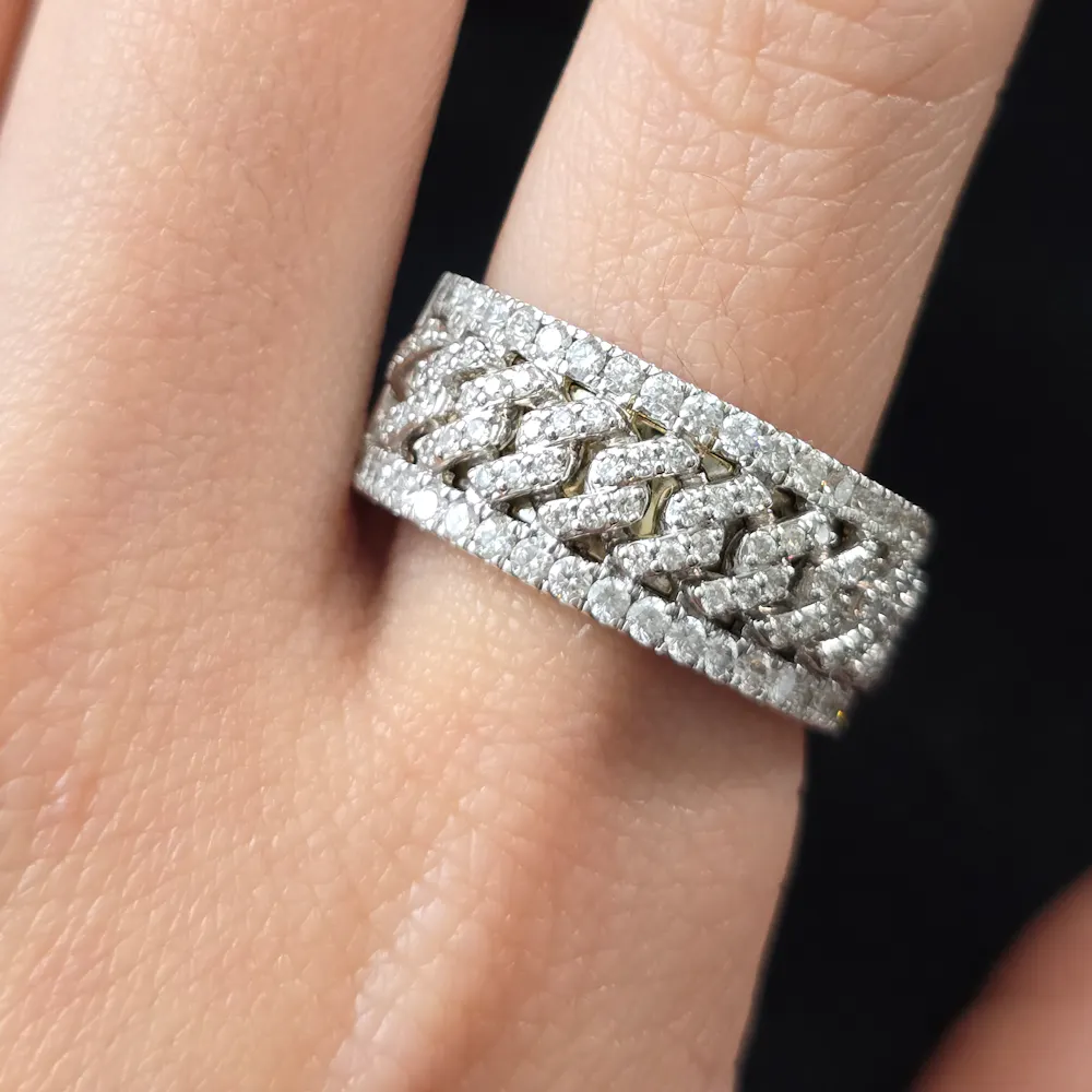 Wedding Band in 14KT White Gold | 1507