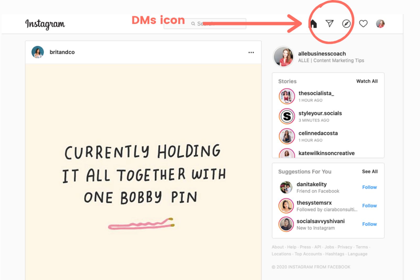 How to Send Instagram DMs From Desktop [New in 2020]