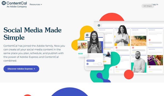 ContentCal - Social media scheduler for Adobe users