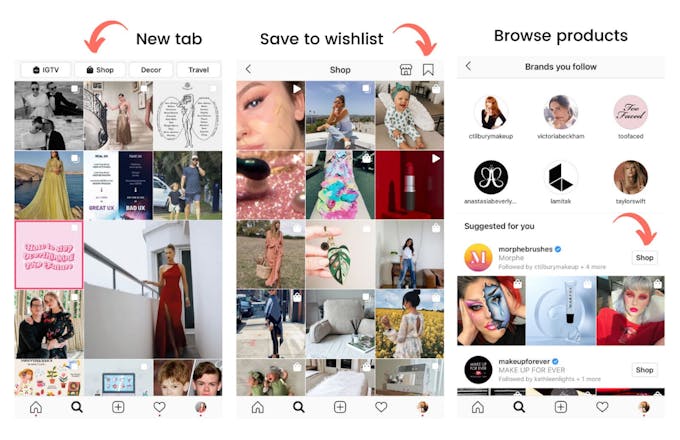 New instagram shopping tab will be released in the near future, to make shopping on Instagram simple