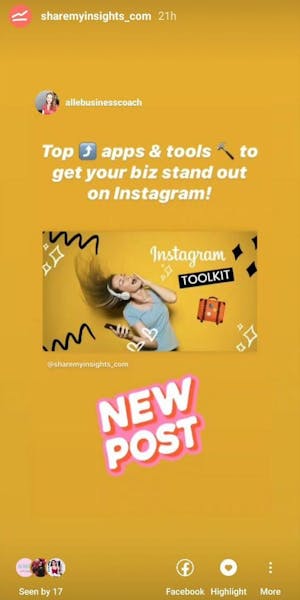 Use instagram stories to help with your Instagram marketing strategy