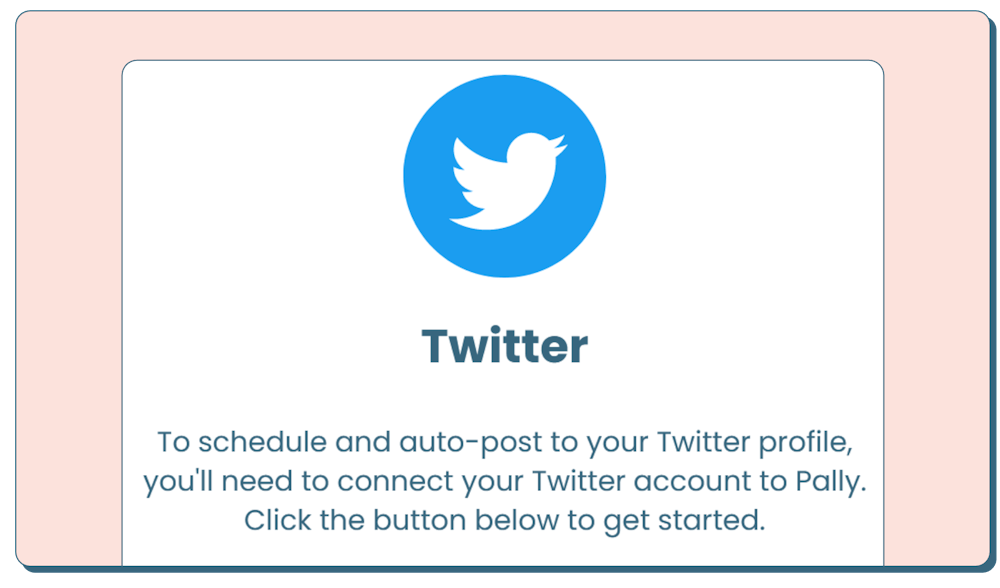 Scheduler for Twitter posts