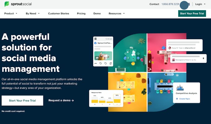 SproutSocial - Social Media Management and Analytics