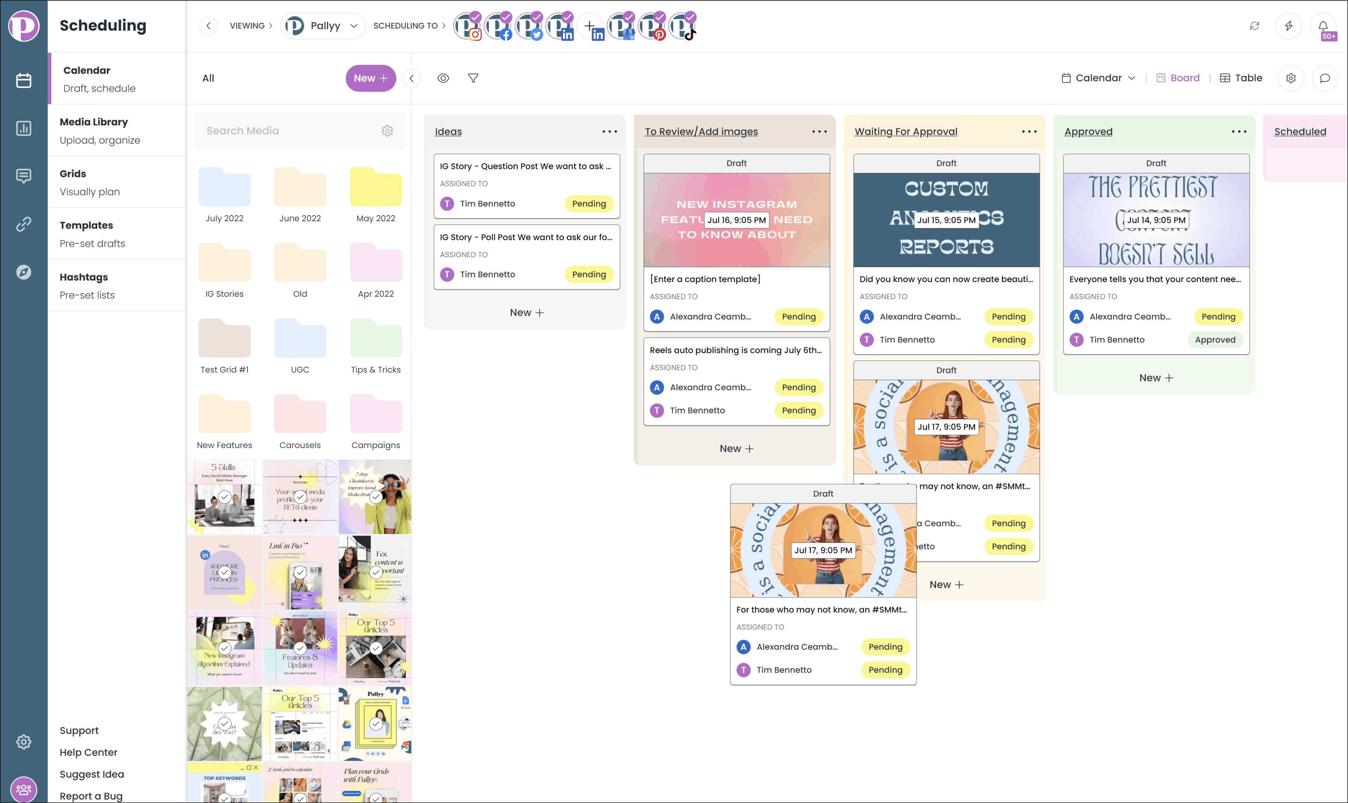 Scheduling Board View