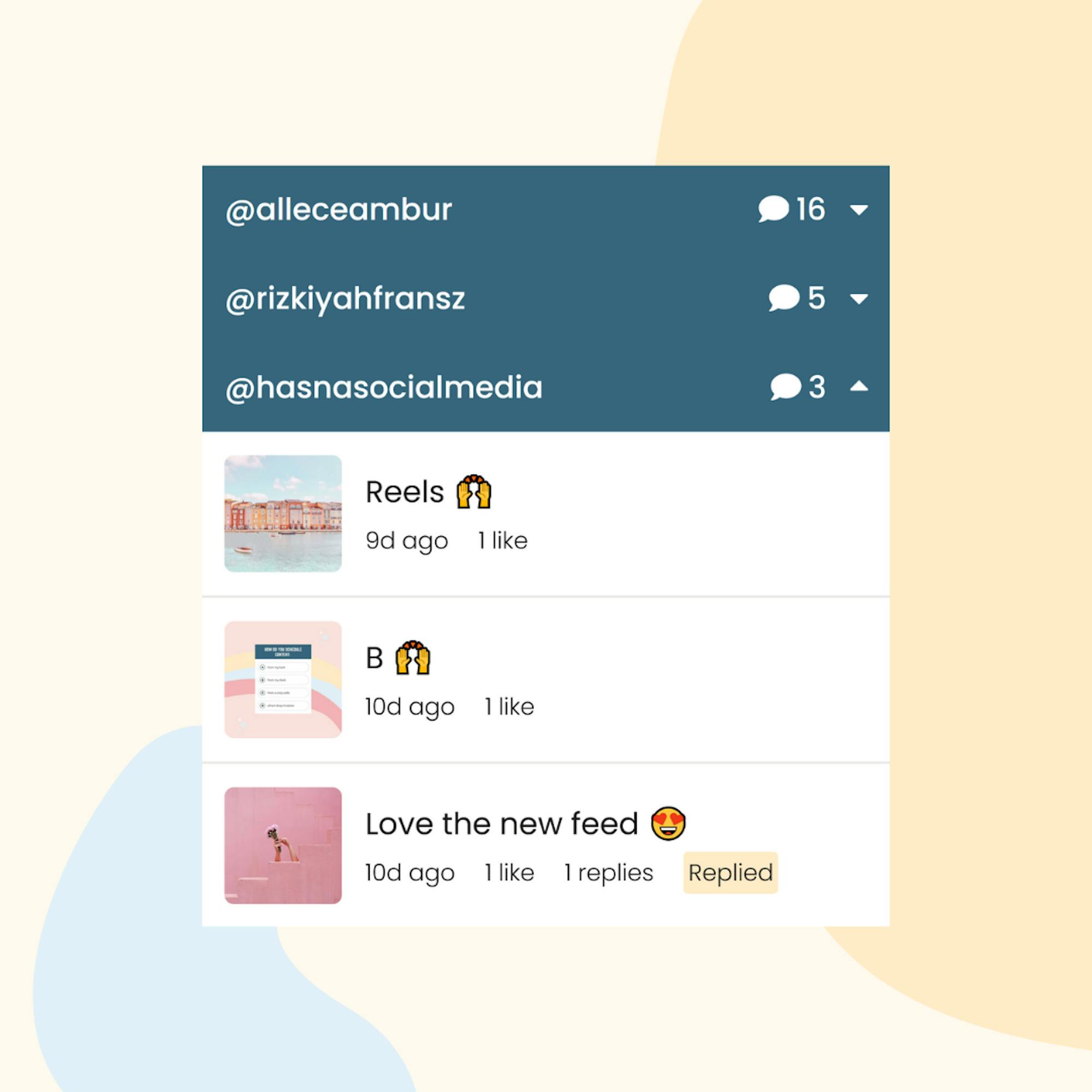 See a users full Instagram comments history