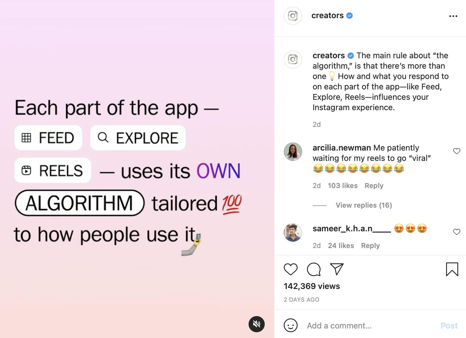 Here's how the Instagram algorithm works in 2021