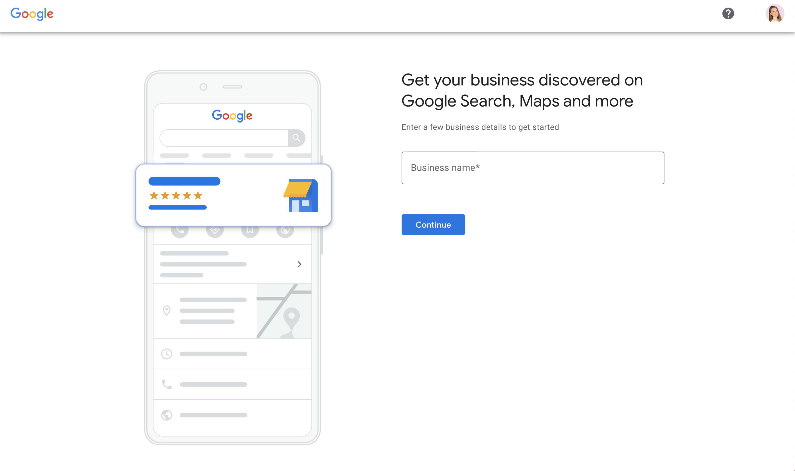 Visit https://business.google.com/locations to set up a new GMB page