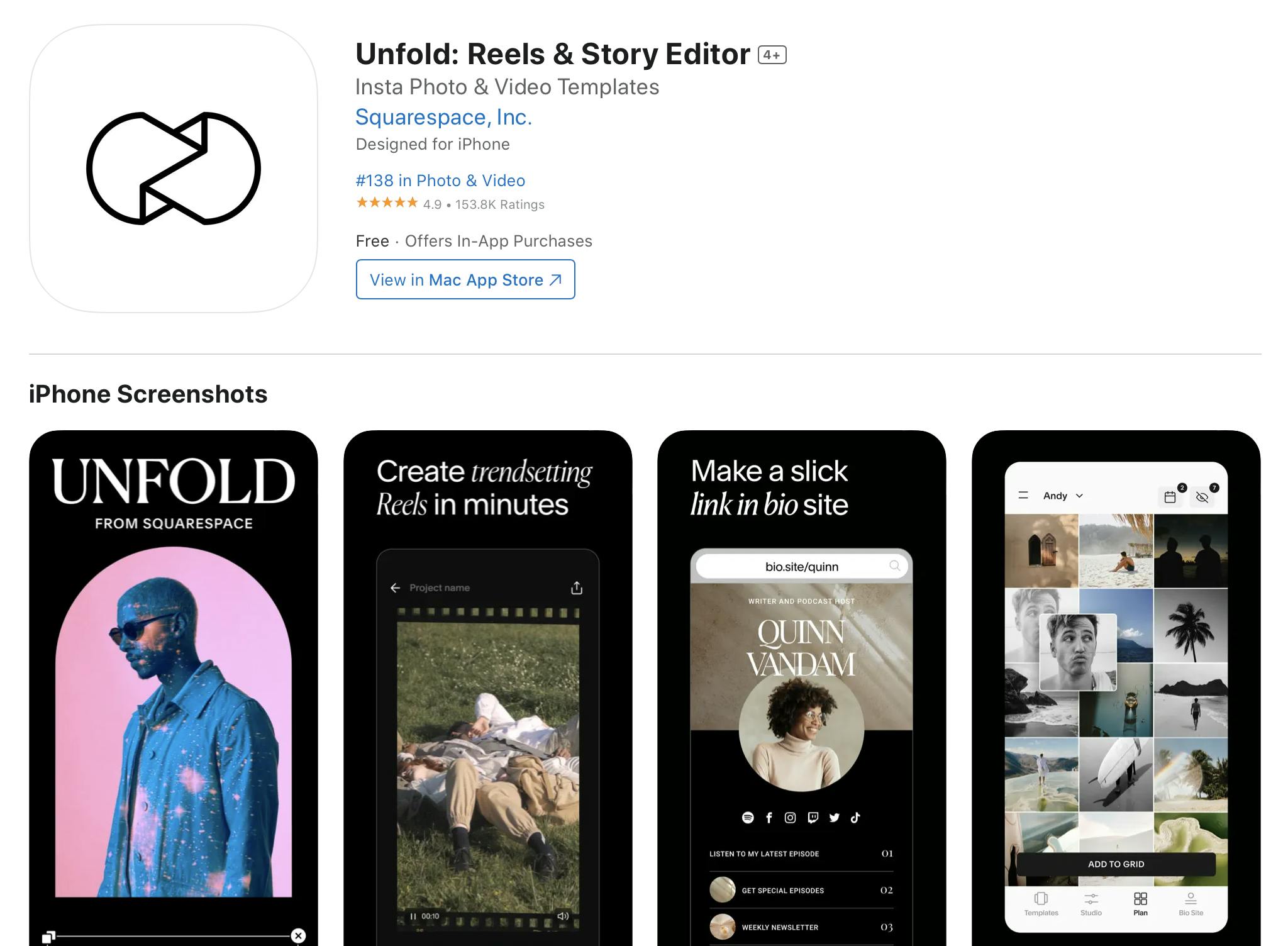 Unfold - Editor for Reels & Stories