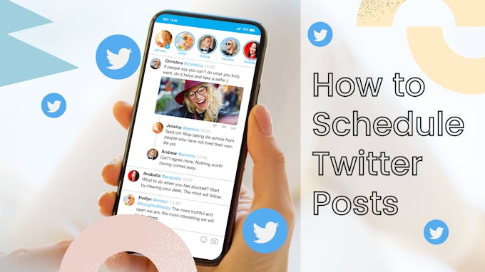 How to schedule Twitter posts