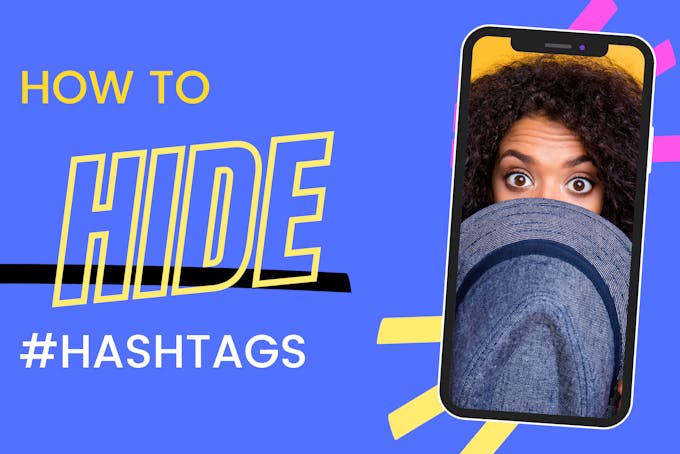 How to hide your hashtags on Instagram cover