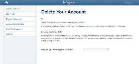 Preview for article How to Delete Your Instagram Account