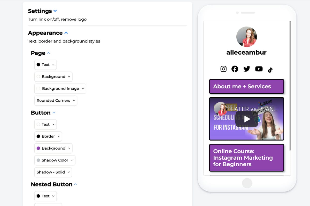 how-to-put-2-links-in-instagram-bio-purcell-brinelition