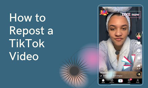 Preview for article How to repost on TikTok