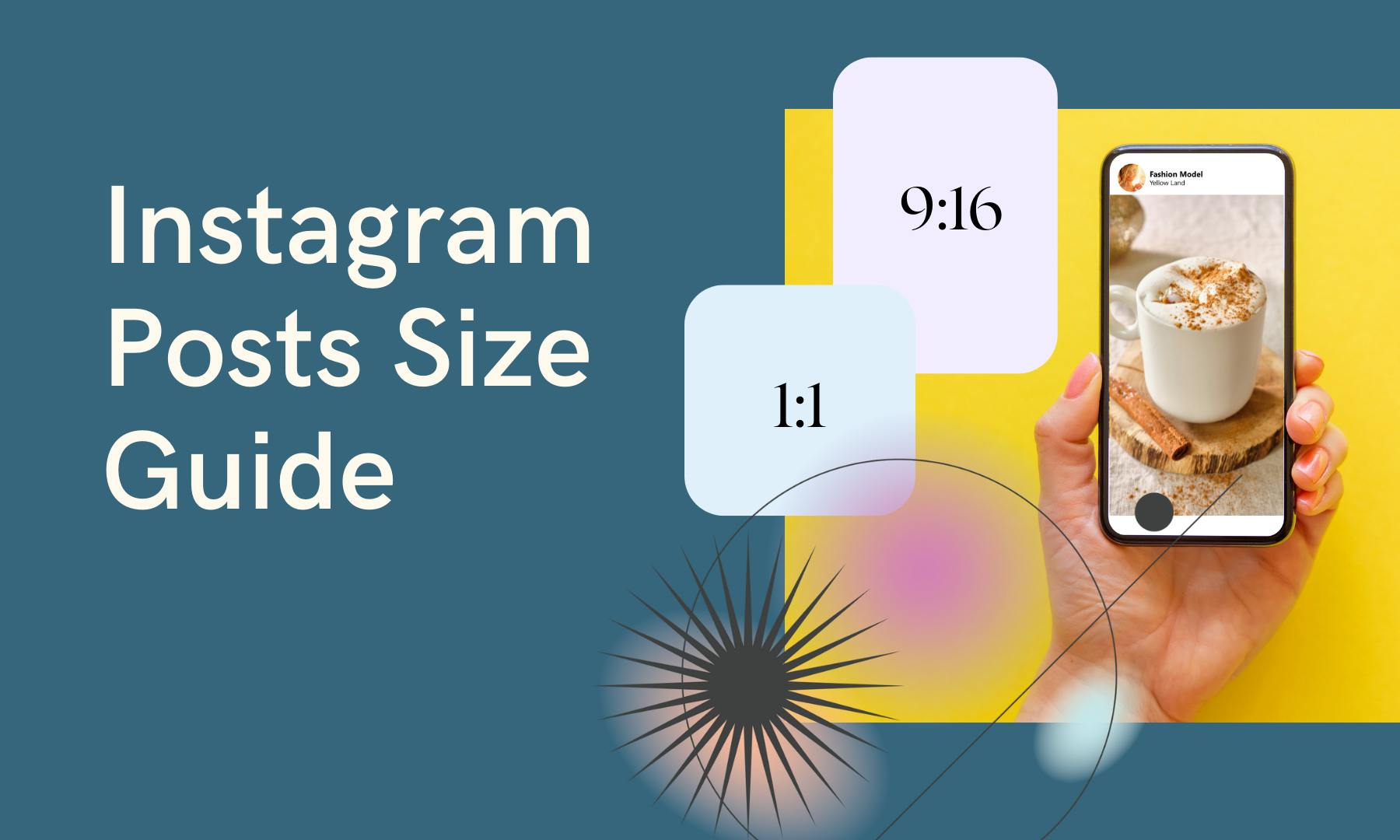 Instagram post sizes in 2023