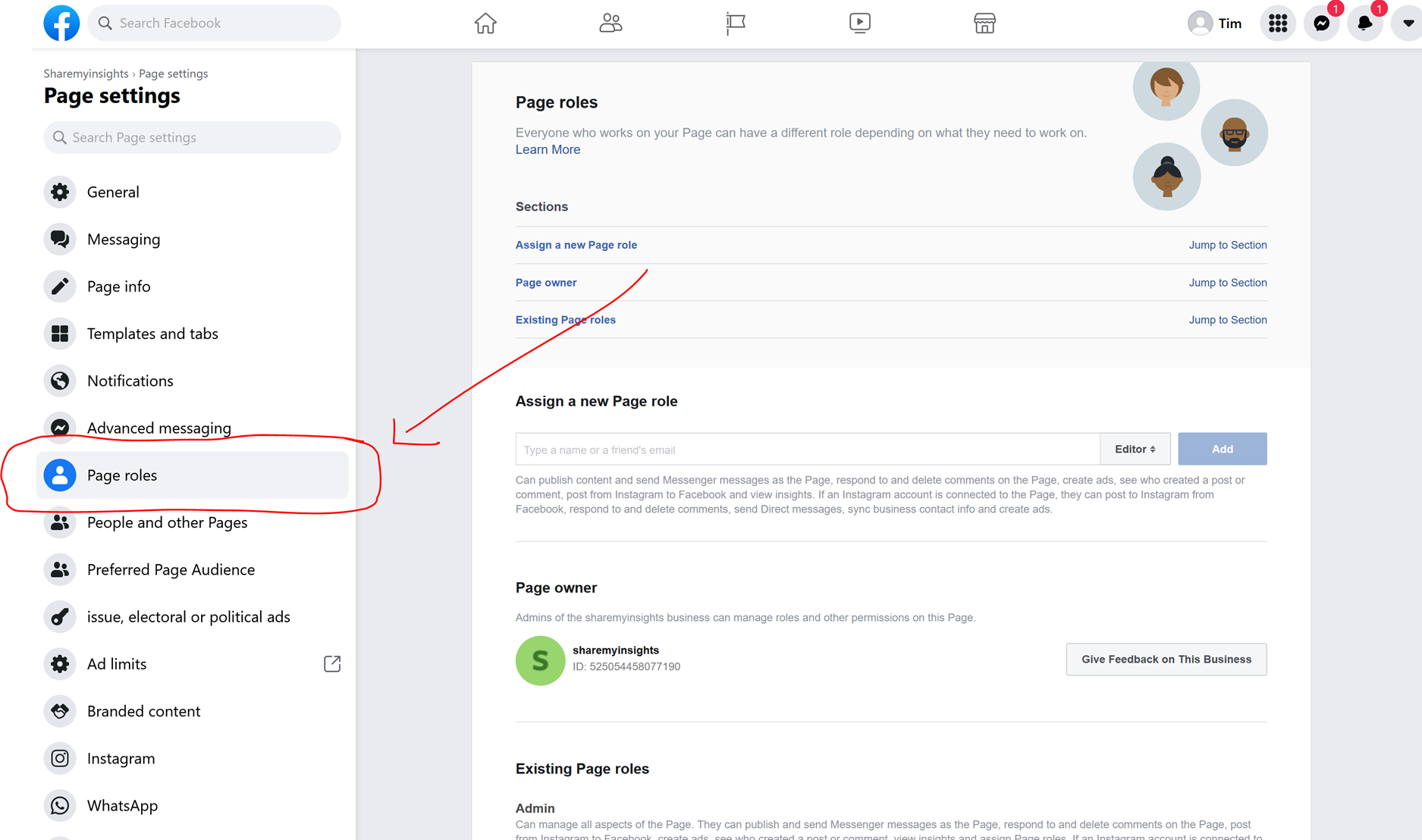 How To Assign Page Roles On Your Facebook Page