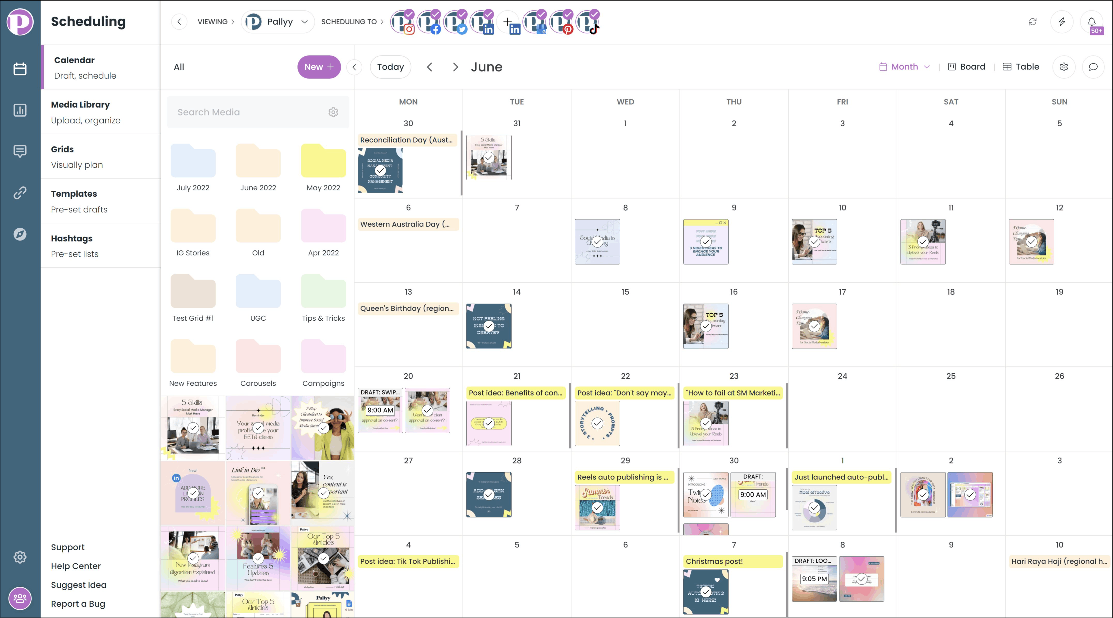 Scheduling Calendar View