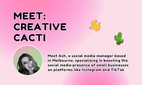 Preview for article Meet: Creative Cacti, Social Media Manager