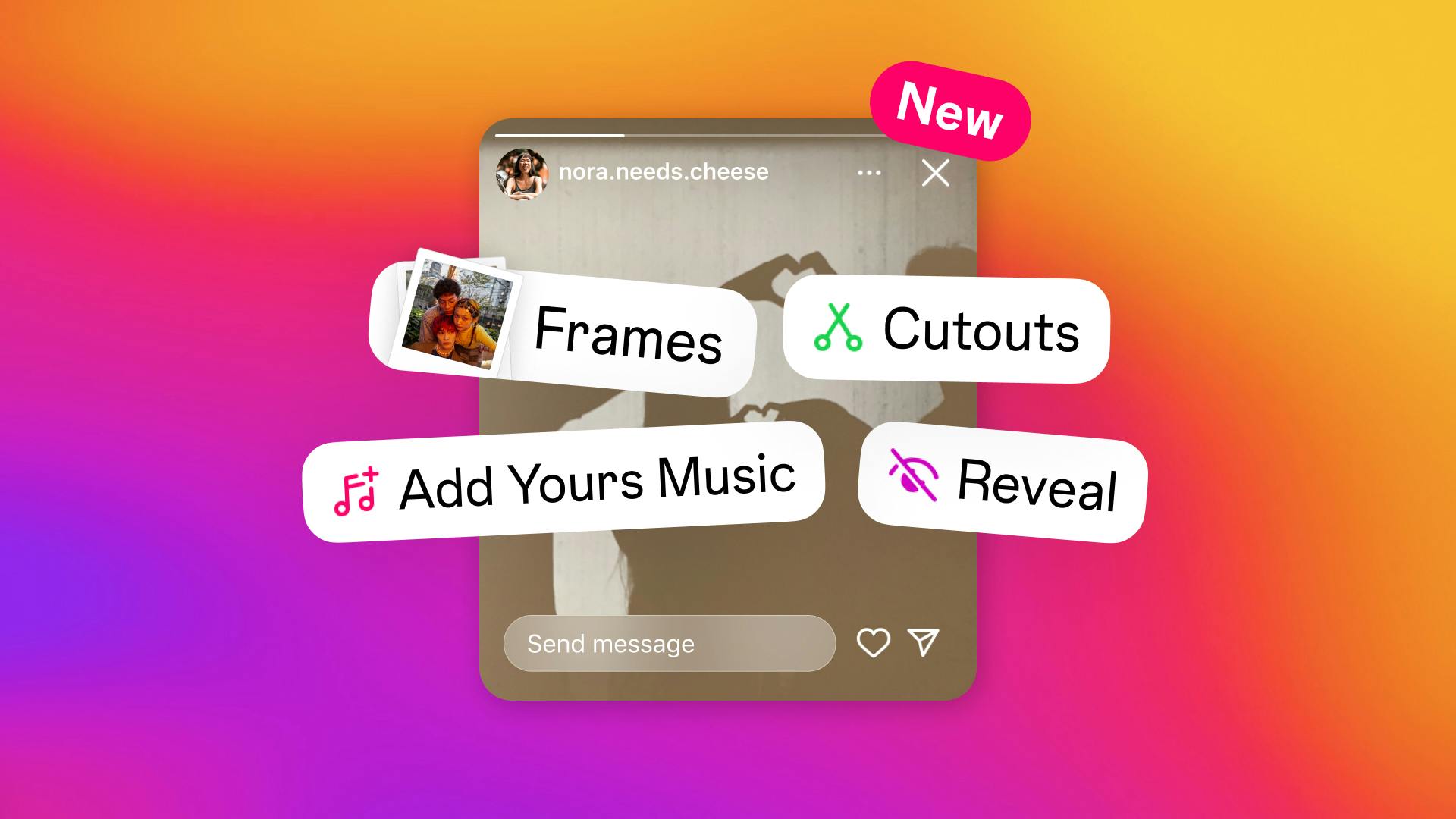 Instagram Adds 4 New Stickers for Stories and Reels