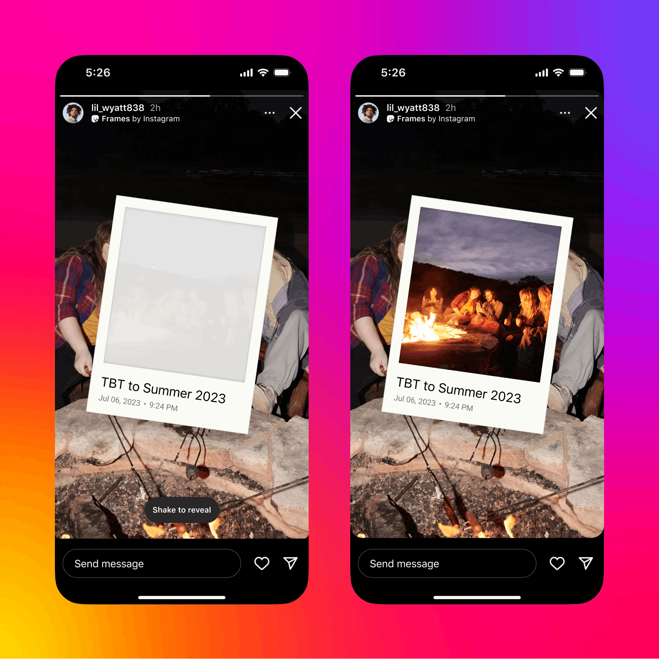 Instagram Frames Sticker for Stories