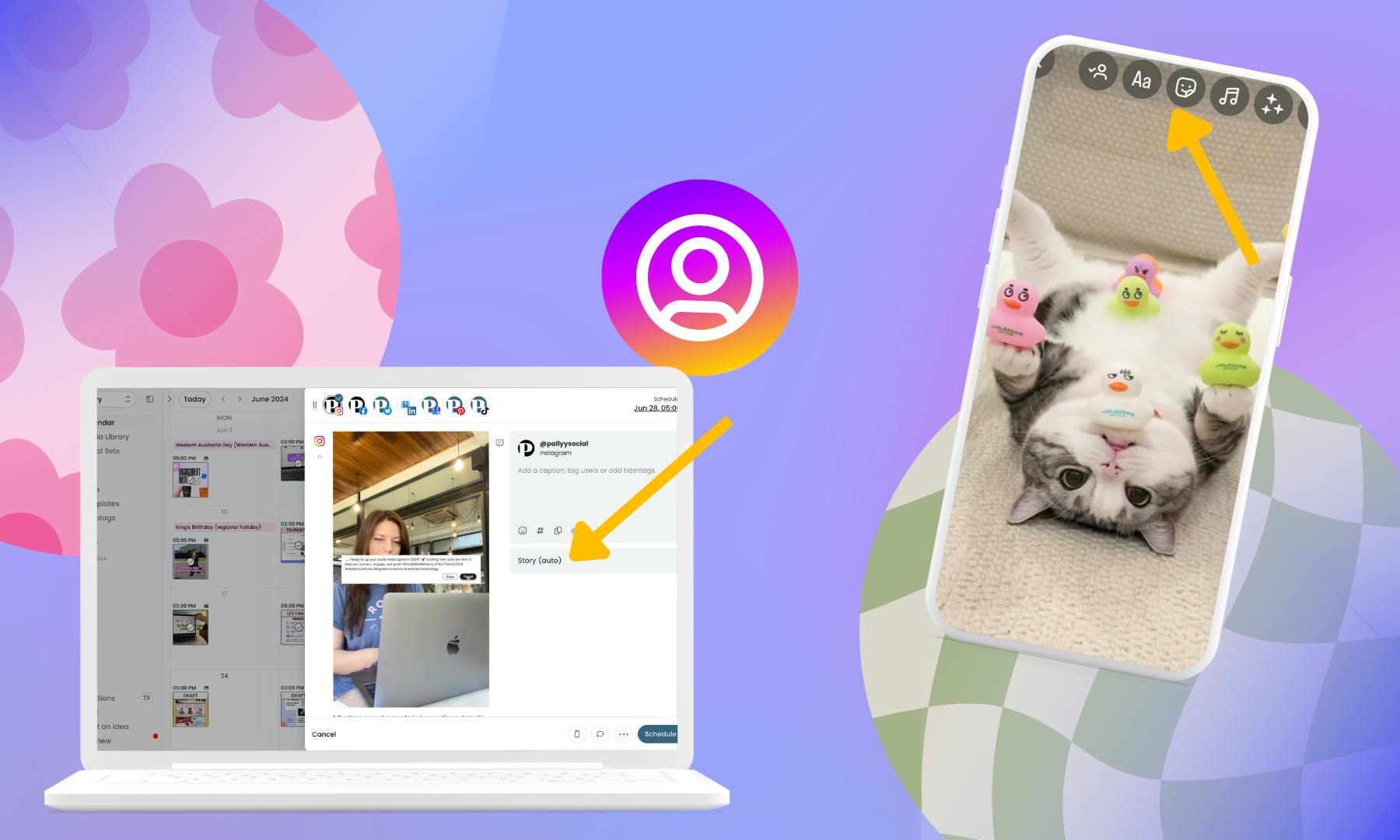 Instagram stories how to post from desktop and mobile