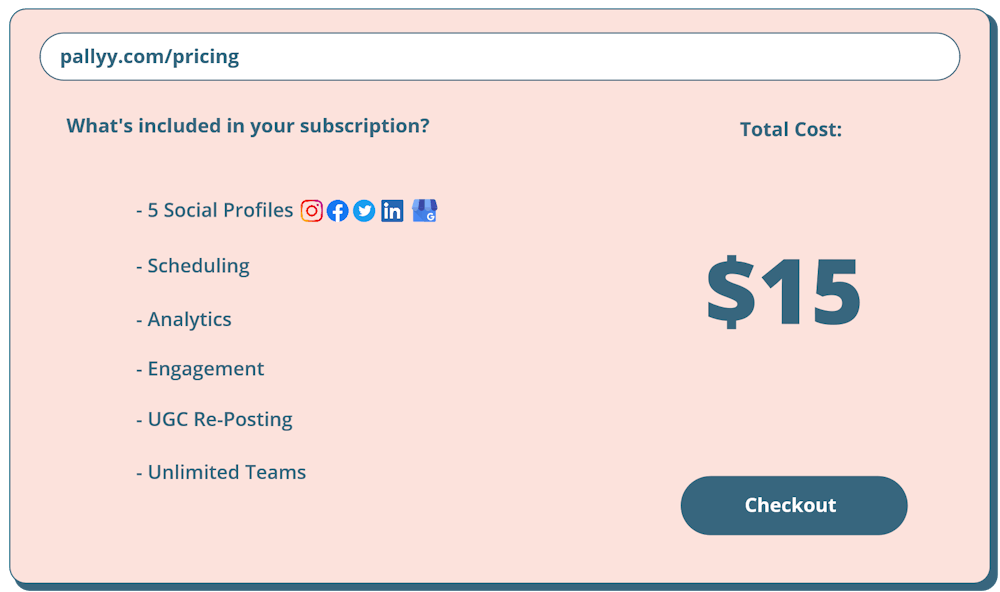 Scheduler for social media agencies