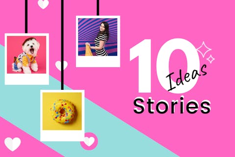 Preview for article 10 Creative Instagram Story Ideas and Backgrounds in 2023