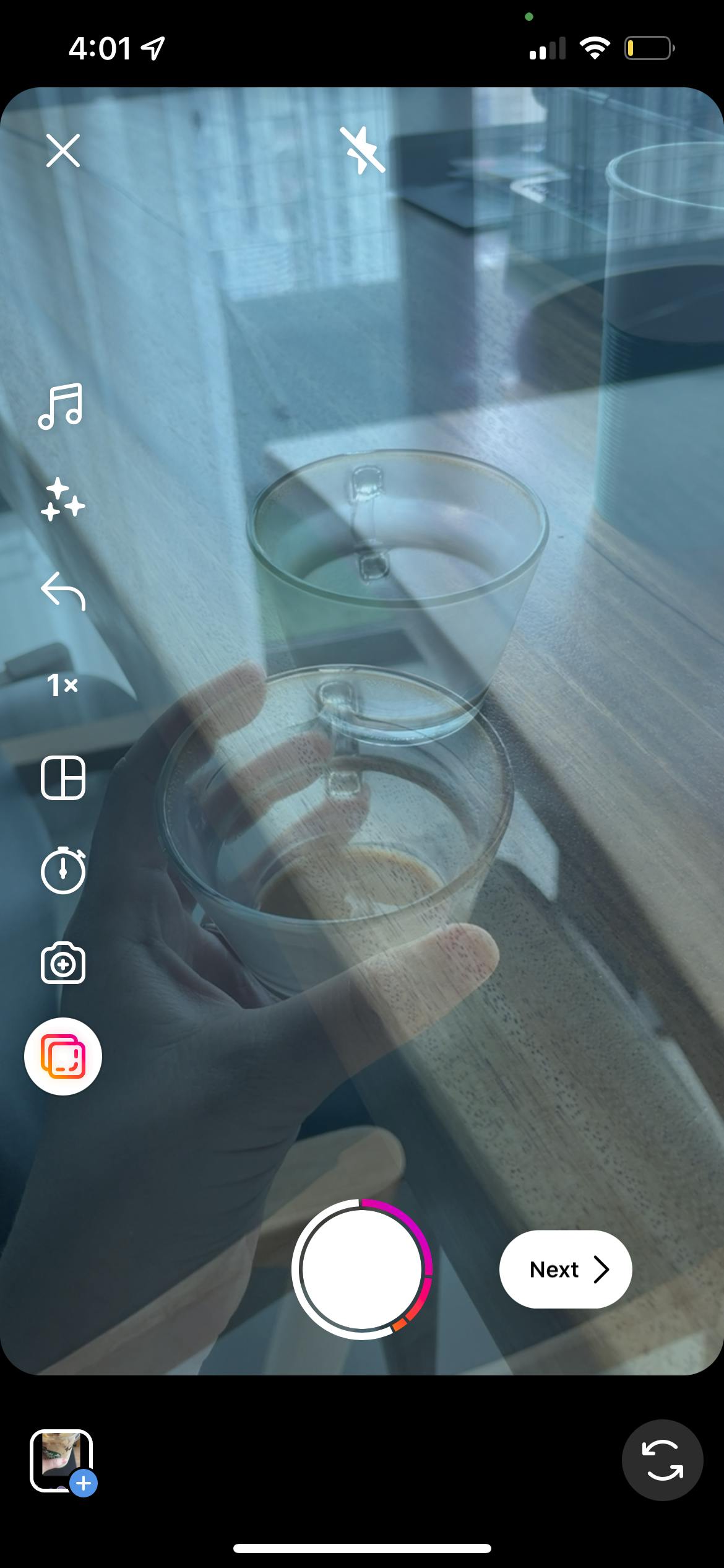 Instagram Reels Tips - Align button helps you make seamless transitions