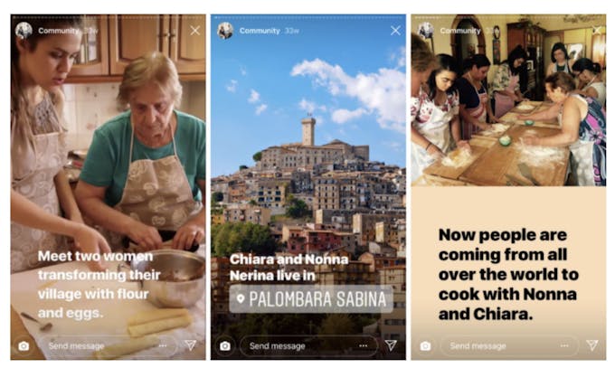 Airbnb creates entertaining mini series to engage their Instagram audience