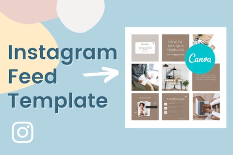 Preview for article How to Create a Free Canva Template for Instagram