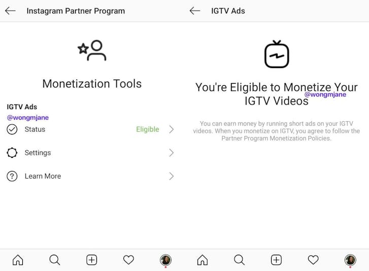 Instagrams upcoming feature to allow monetization of ads in IGTV