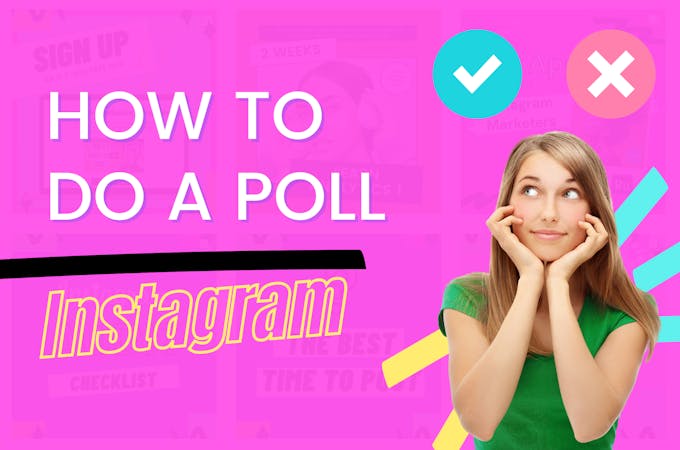 Cover image of how to do a poll on Instagram