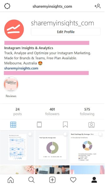 Make sure to full optimise your Instagram profiles to attract new visitors