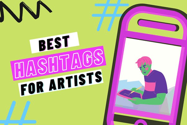 Best hashtags for artists