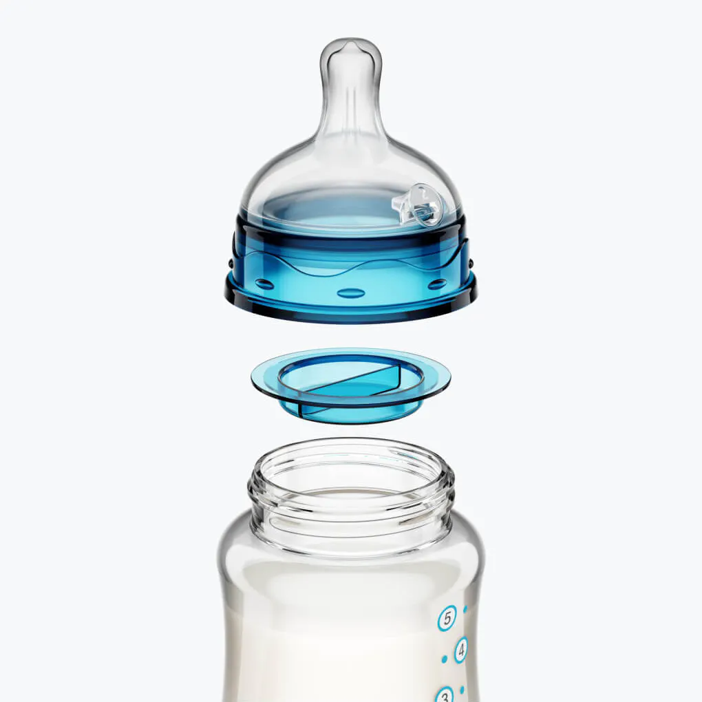 Baby Bottle AntiColic Smilo