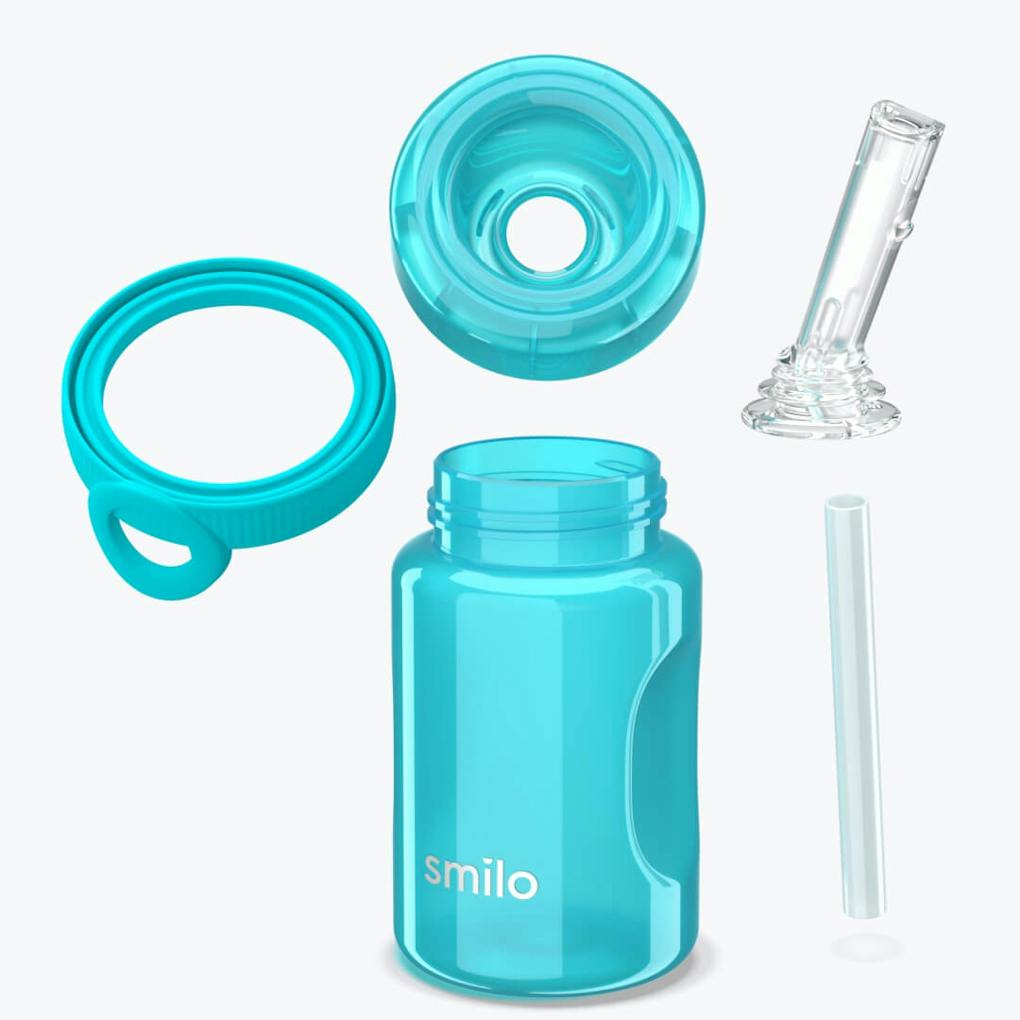 Smilo Sippy Cup 2 Pack for Toddlers (1+ years) with Spill Proof