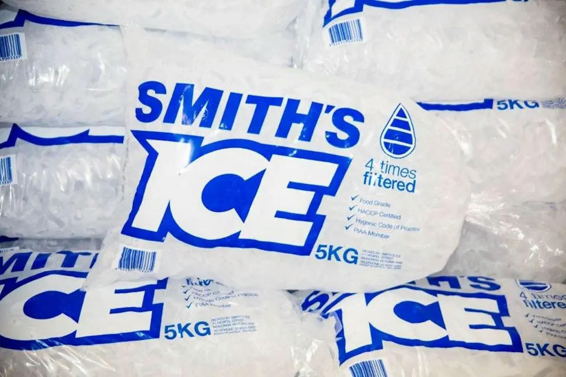 stacked ice