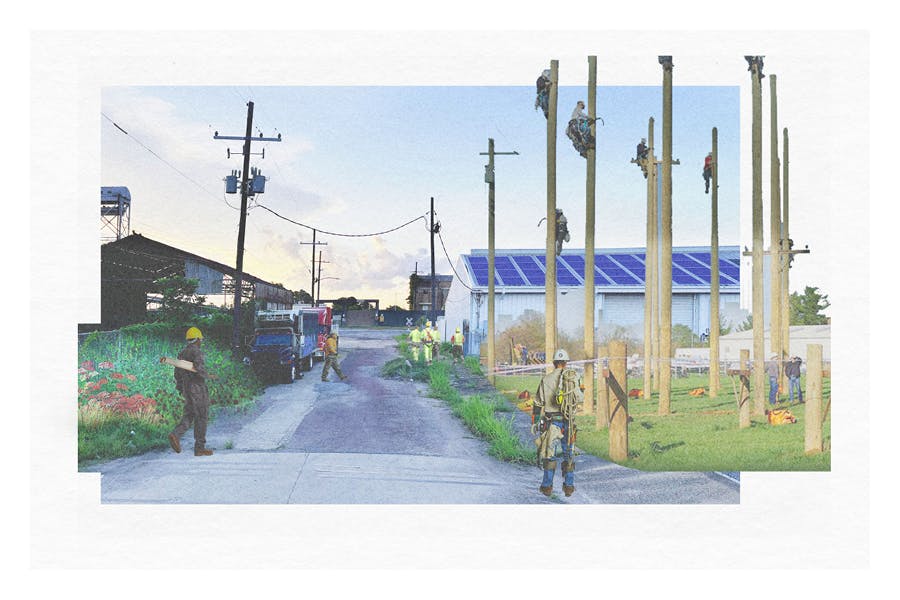 Render of proposed site