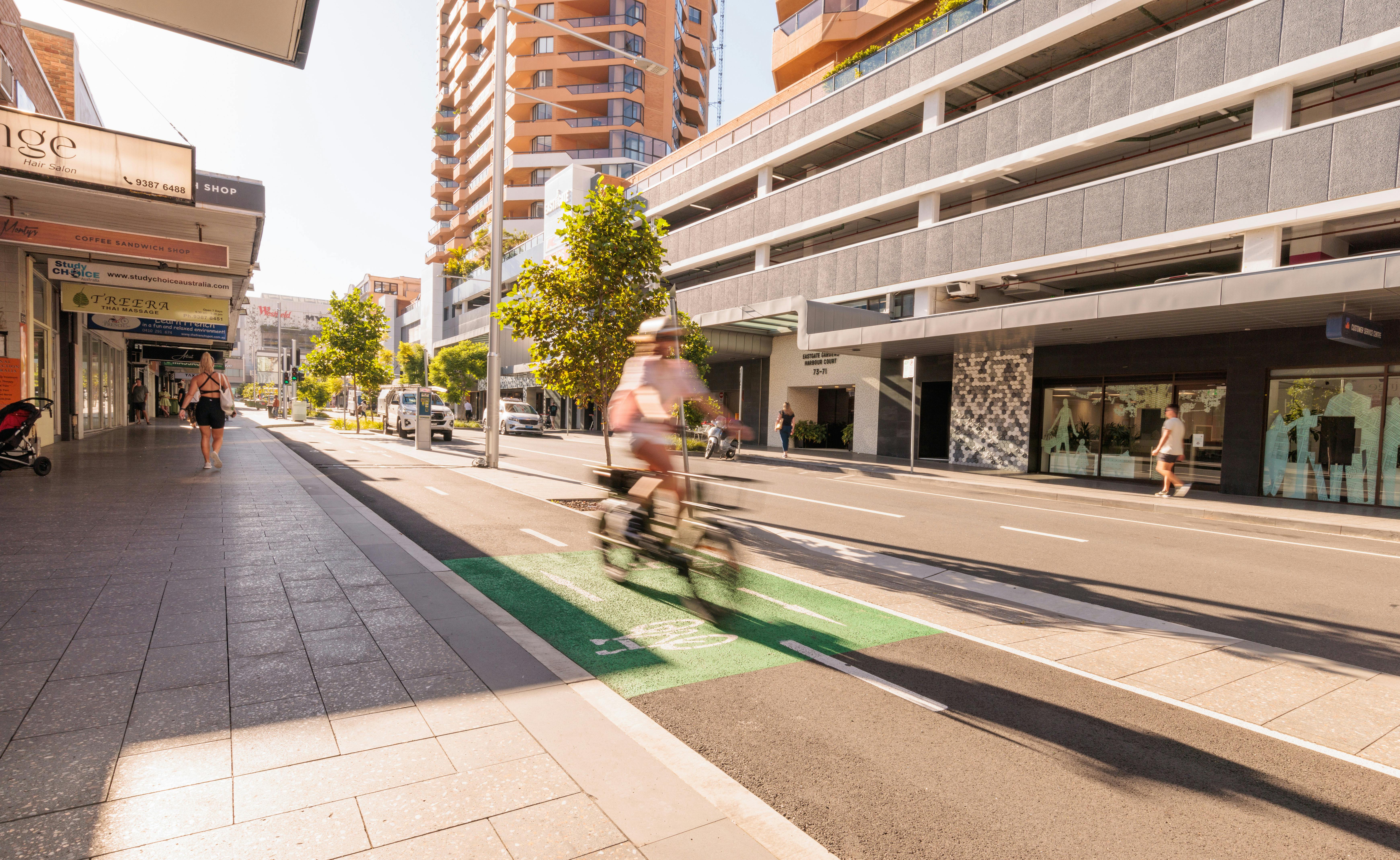 Tipping the balance in favour of cyclists and pedestrians