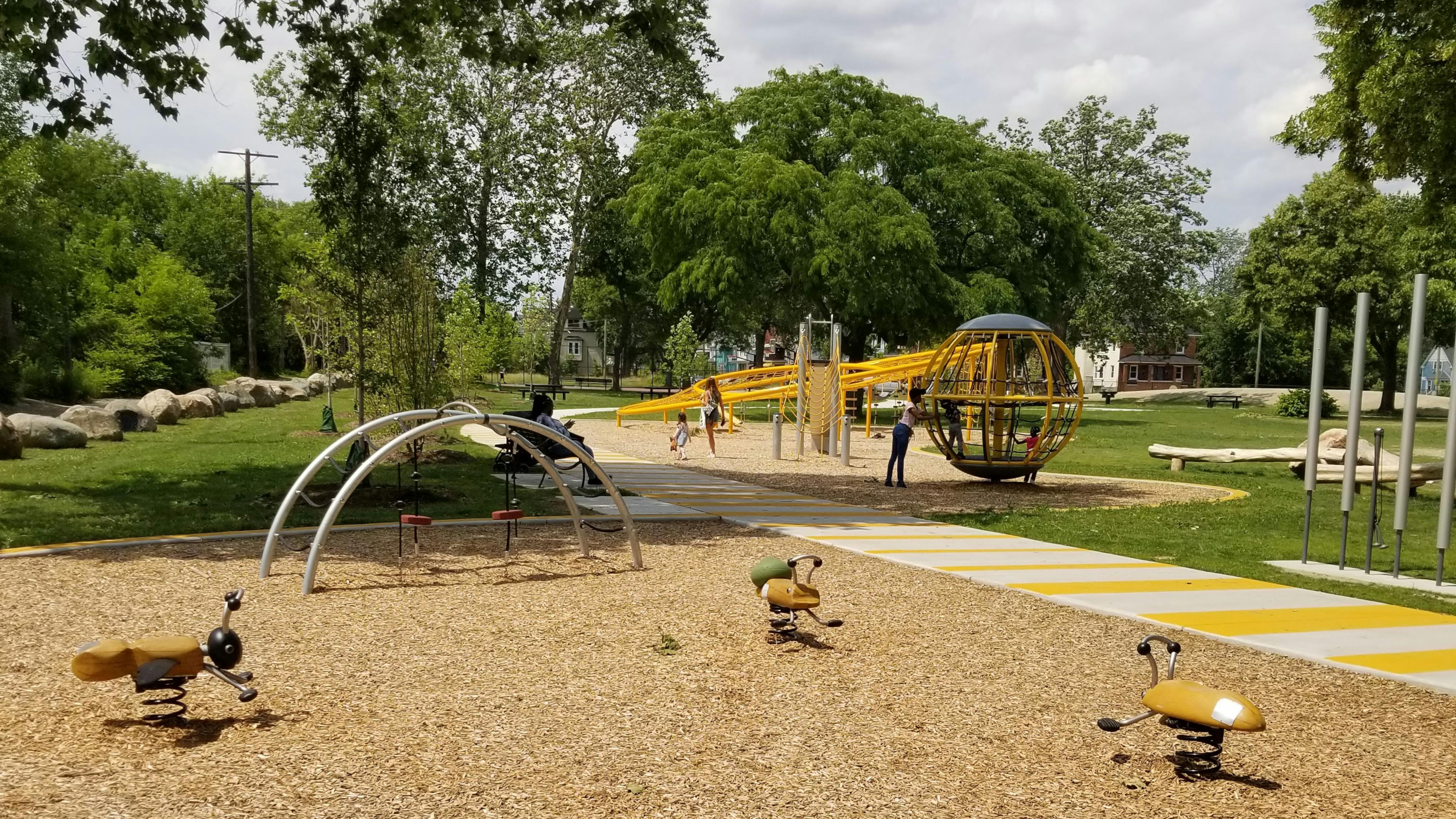 Community-driven park design that propels neighborhood reinvestment