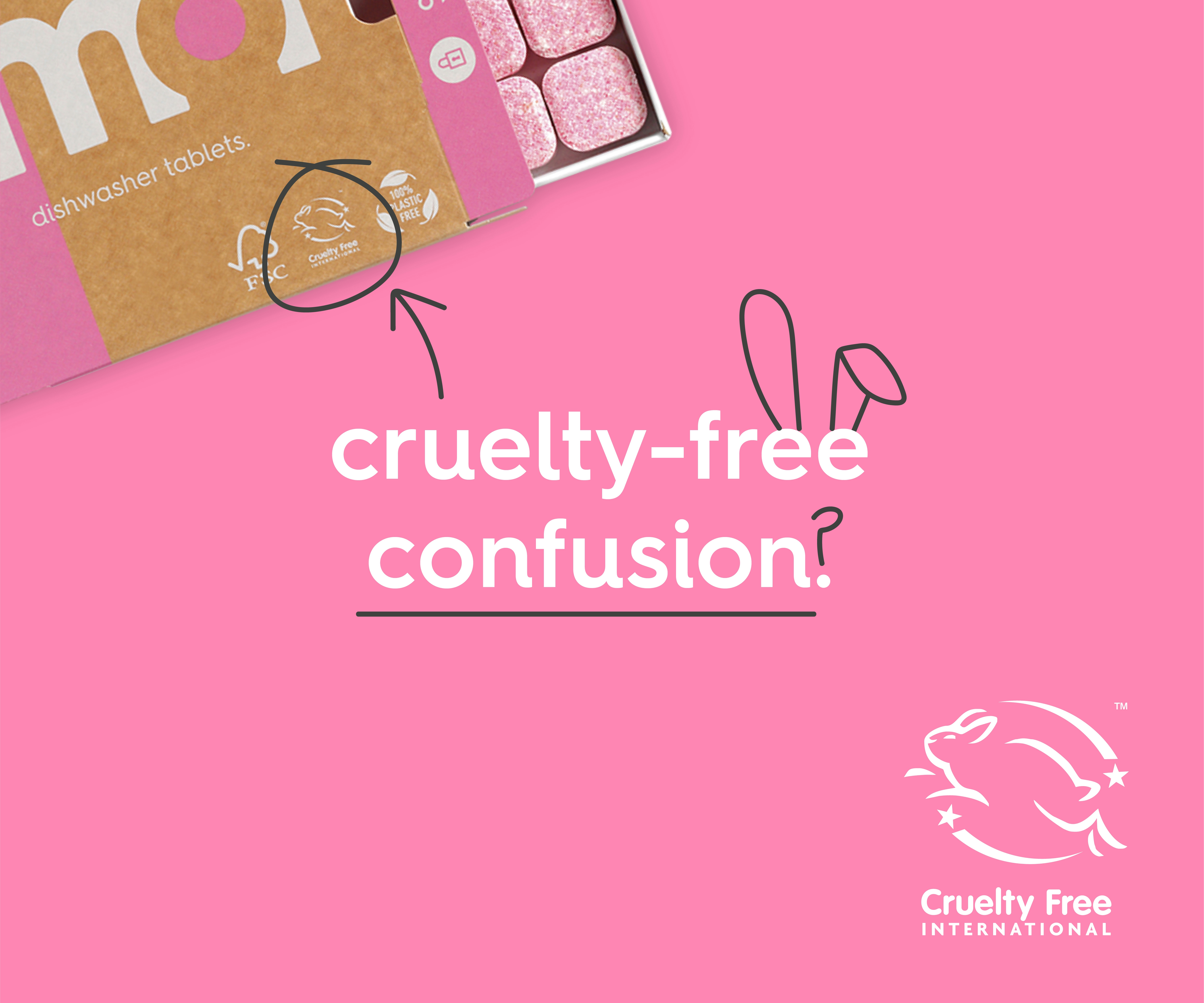 cruelty-free confusion