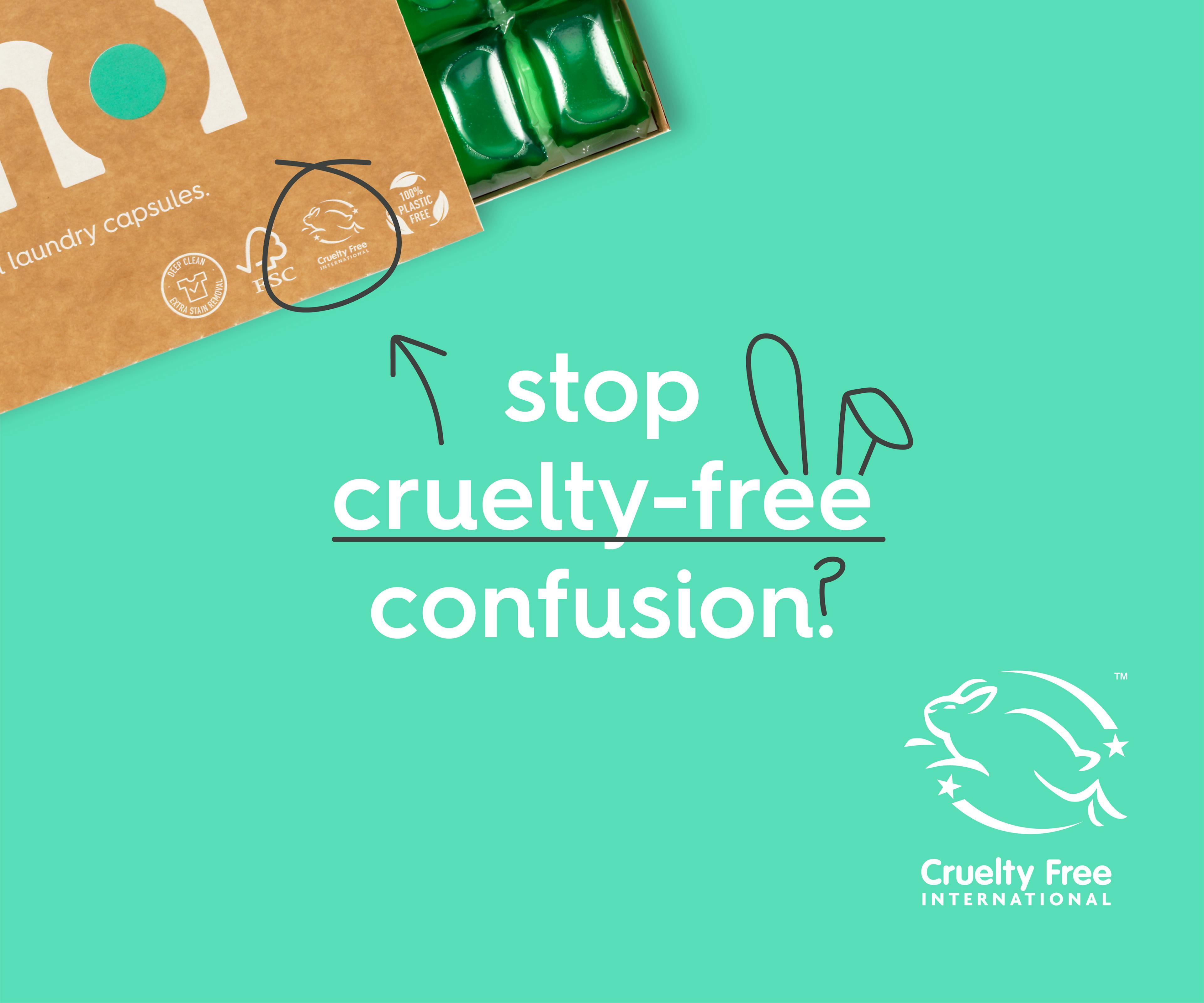 stop cruelty-free confusion