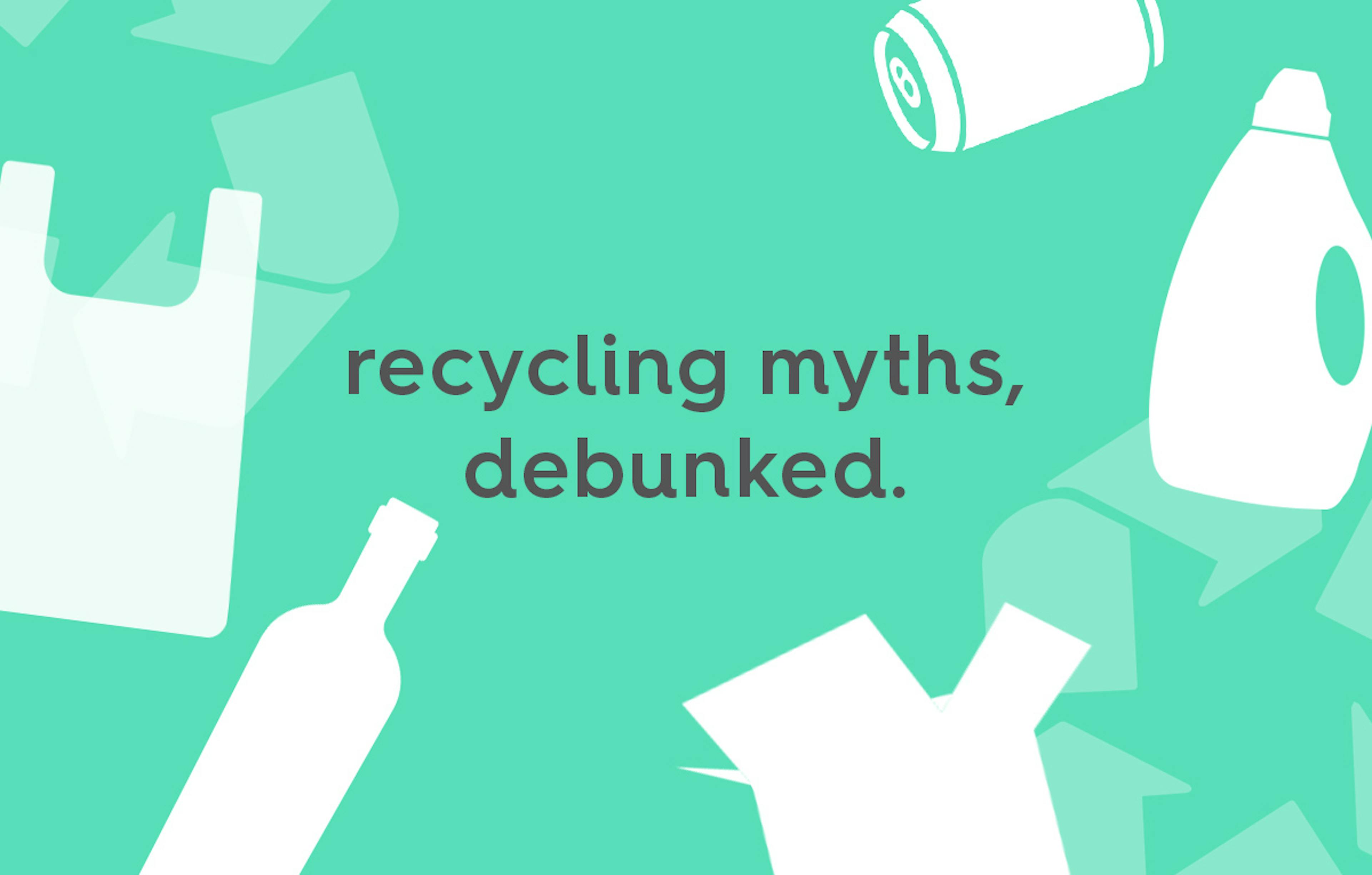 text: recycling myths debunked