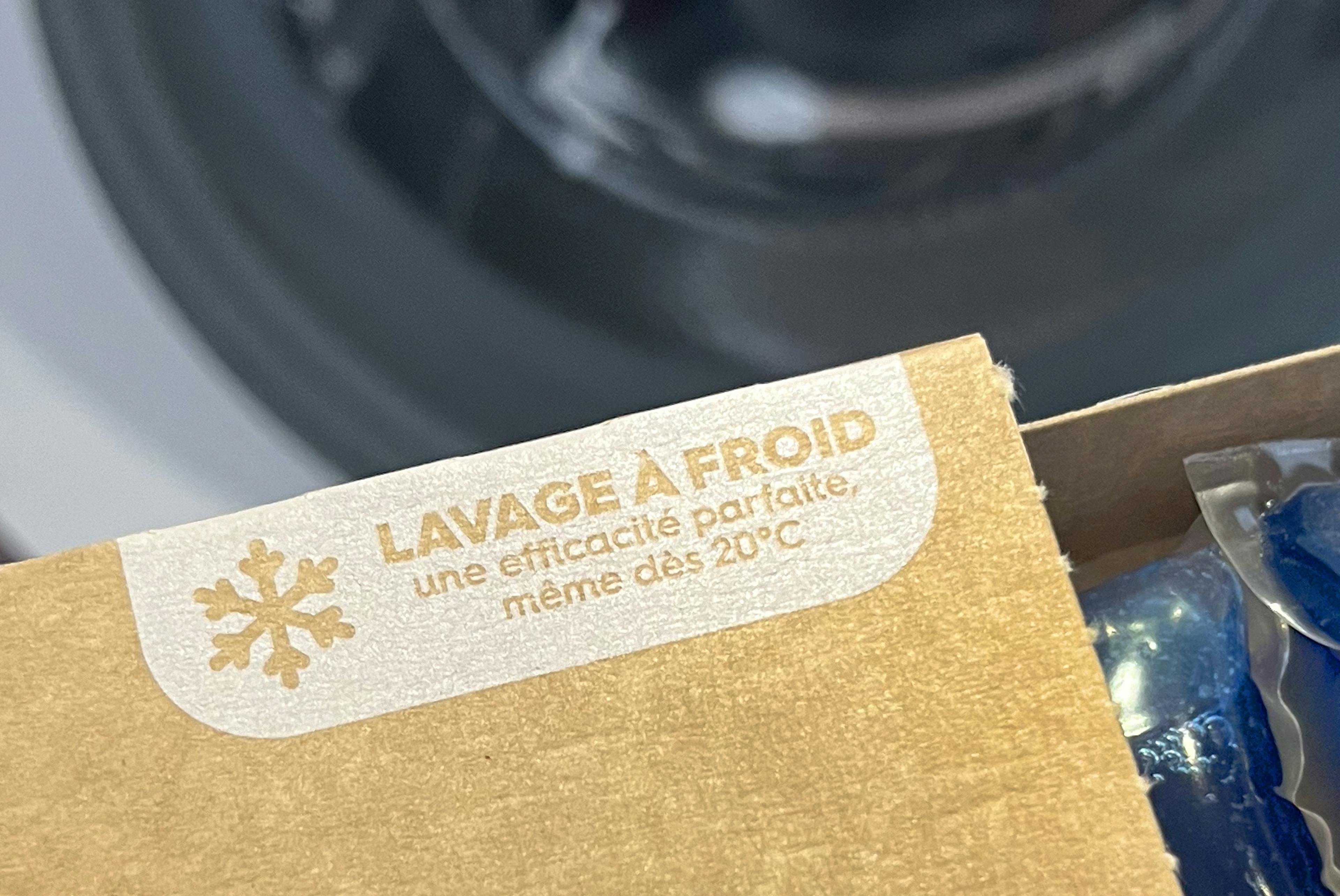 des capsules de lessive pour lavage à froid