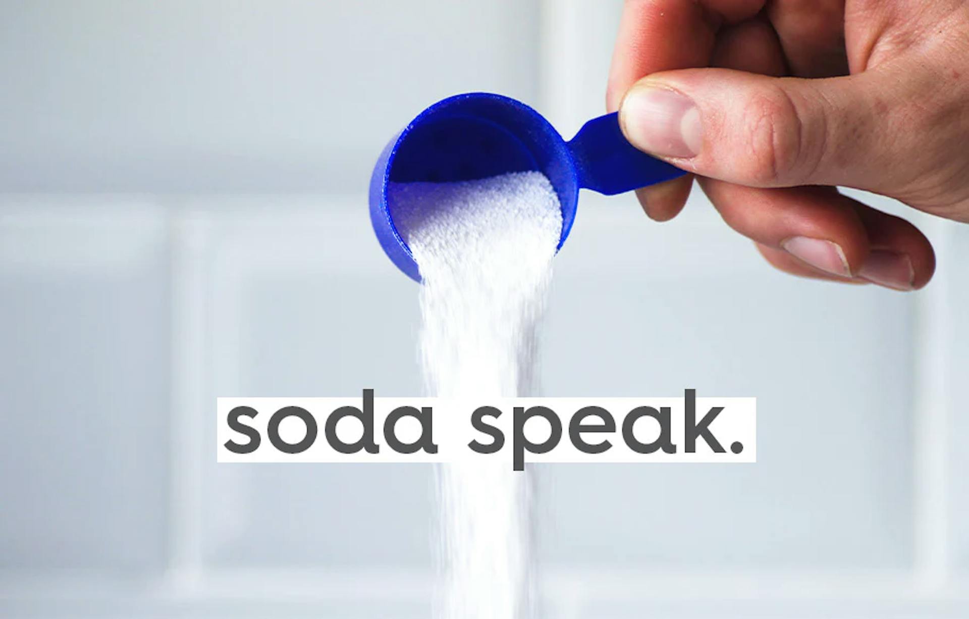 text: soda speak