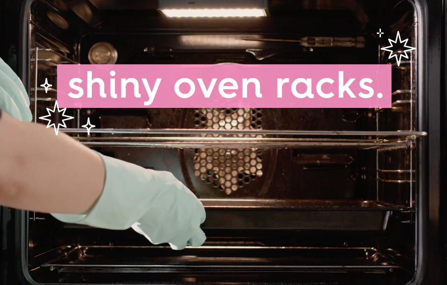How to clean your oven with a dishwasher tablet.