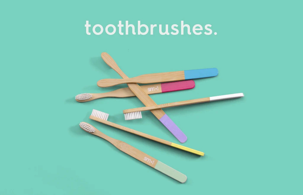 six smol toothbrushes