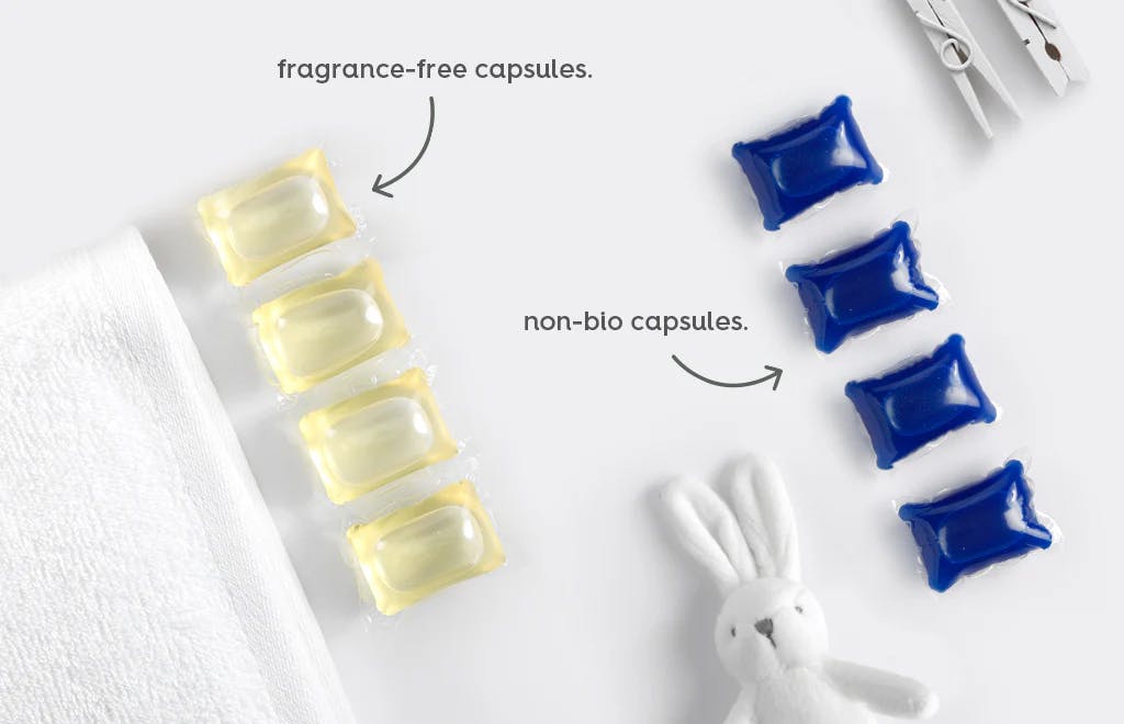 fragrance-free capsules - non-bio capsules