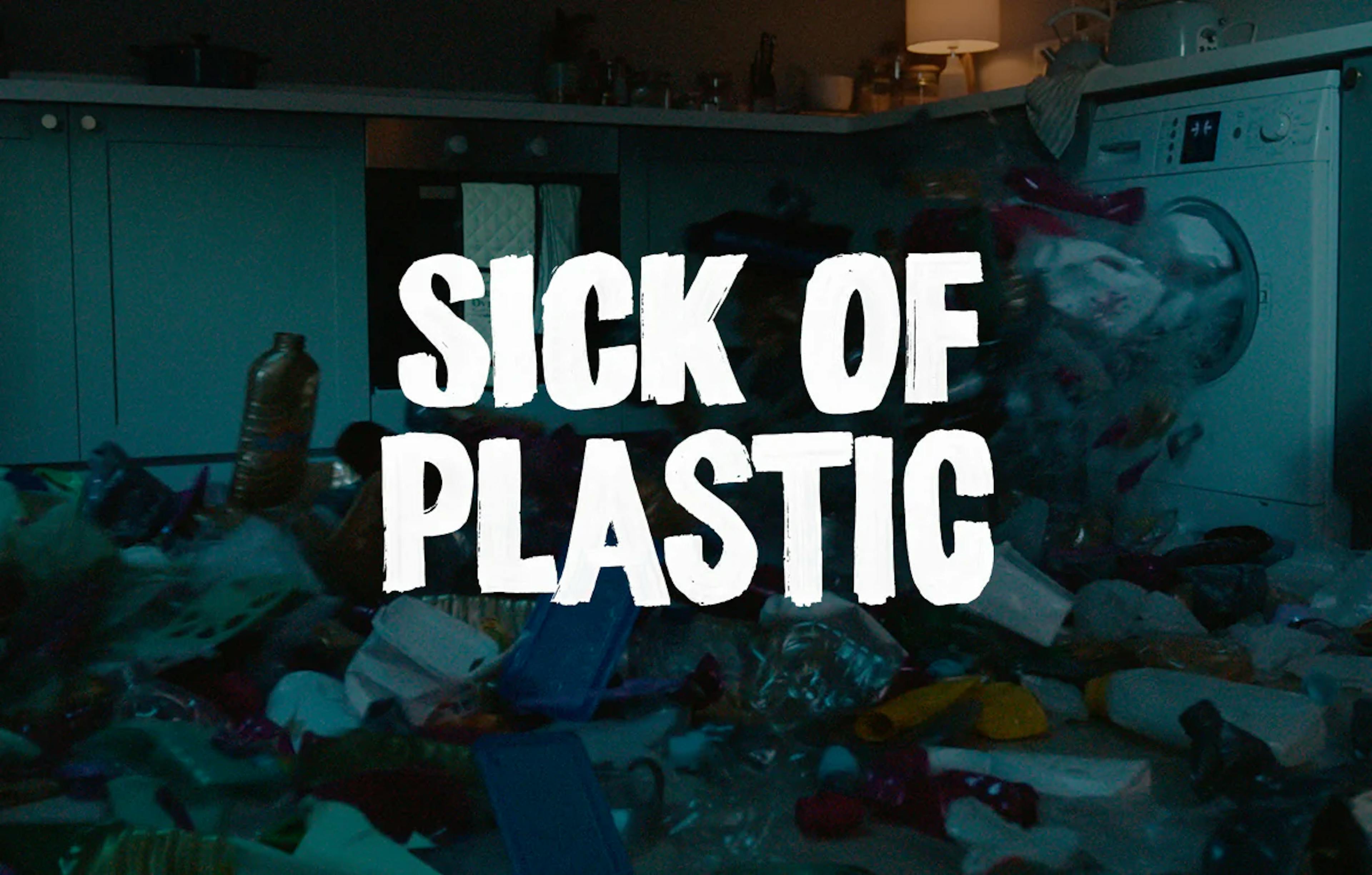 text: sick of plastic