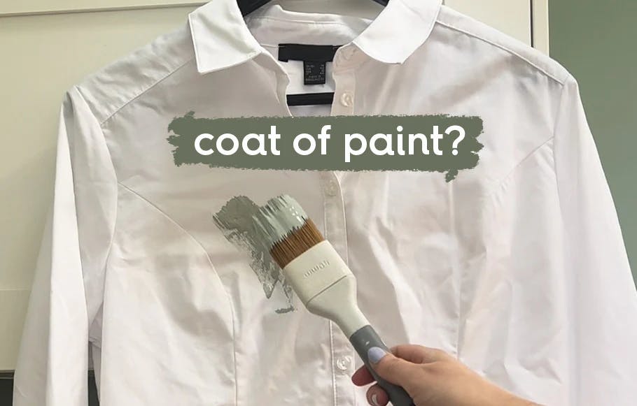 coat of paint?