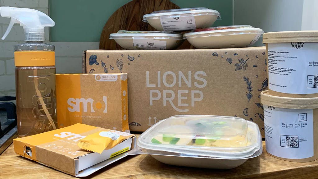 smol and Lions Prep ready meals